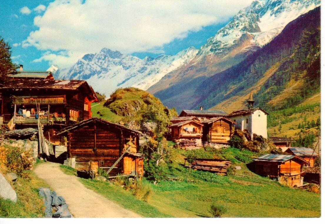 Cartoline postali: Eisten im Lötschental – Usato da Wolhusen venduto da Curver9