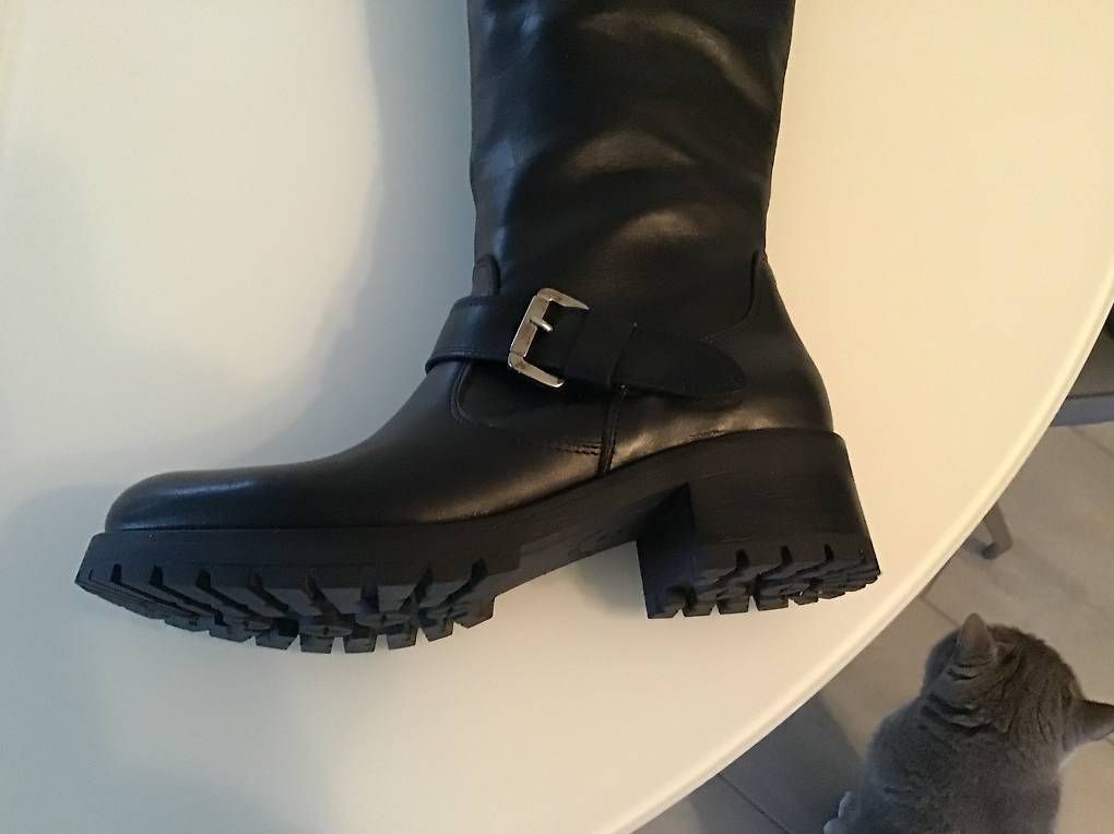 Scarpe da donna: Damen Lederstiefel – Usato da Etziken venduto da Friebe52 2