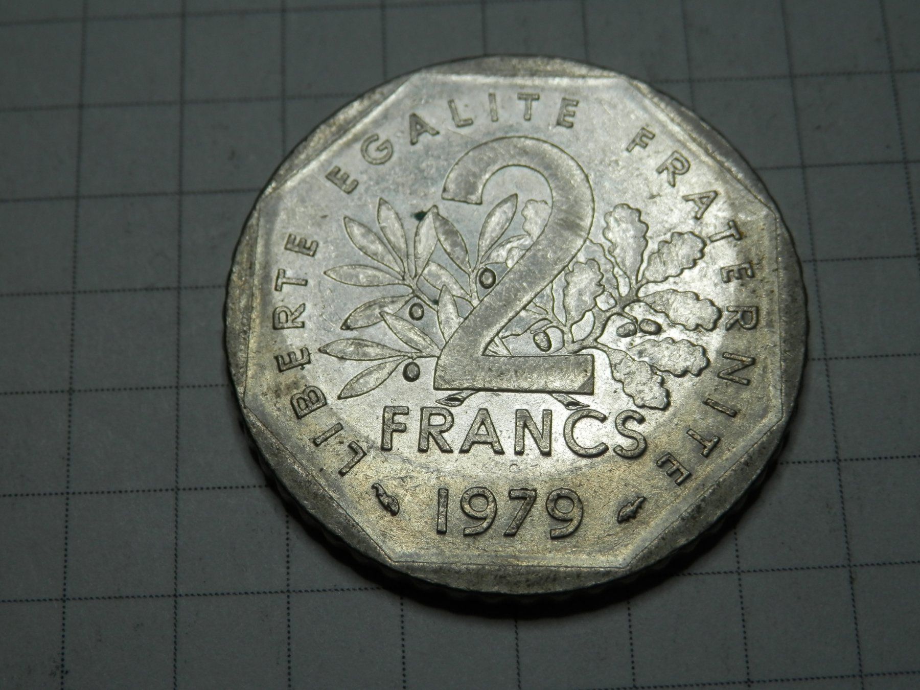 Tutti le monete: Frankreich 2 Franken, 1979 – Usato da Weiach venduto da weiach81 1