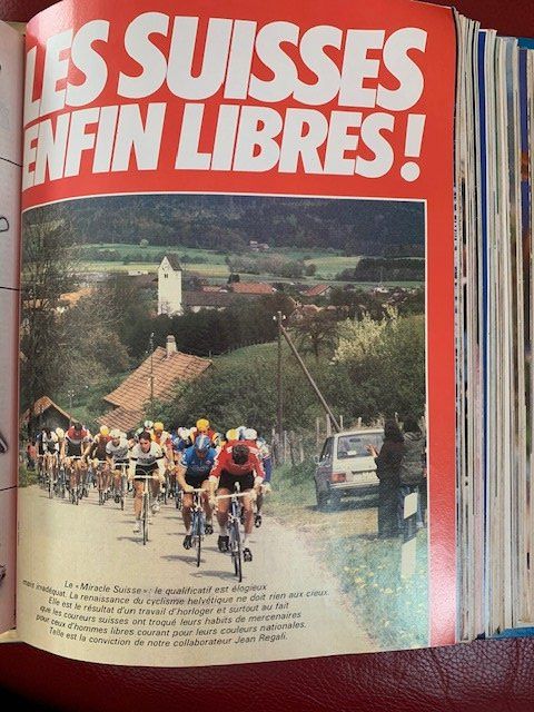 Zeitschriften & Magazine: Recueil "Miroir du cyclisme" revue 1981-1982 – Gebraucht aus Delémont von Trimbolo 1