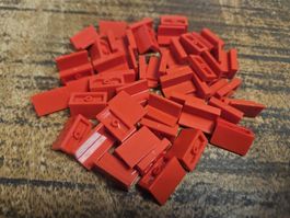 lego 4865 lot de 50 pièces Red Panel 1 x 2 x 1