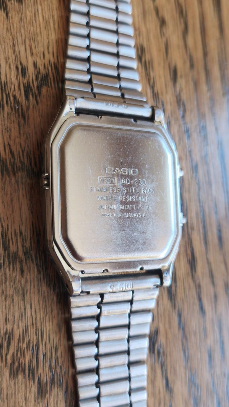 Casio Uhren: Casio AQ-230 mit neuer Batterie – Gebraucht aus Aarau von Blingo01 7