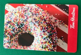 TIM HORTONS Geschenkkarten     ohne Guthaben und für Sammler