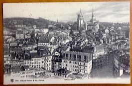 Lausanne - Quartier Place Centrale 1910