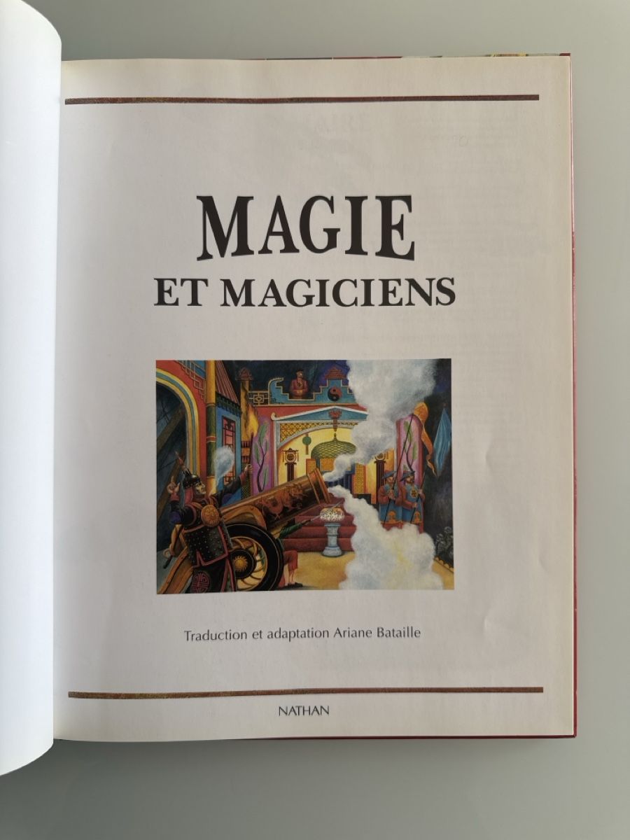 Libri: Magie et Magiciens - Peter Eldin édition Nathan 1997 – Usato da Neuchâtel venduto da Elipshop 2