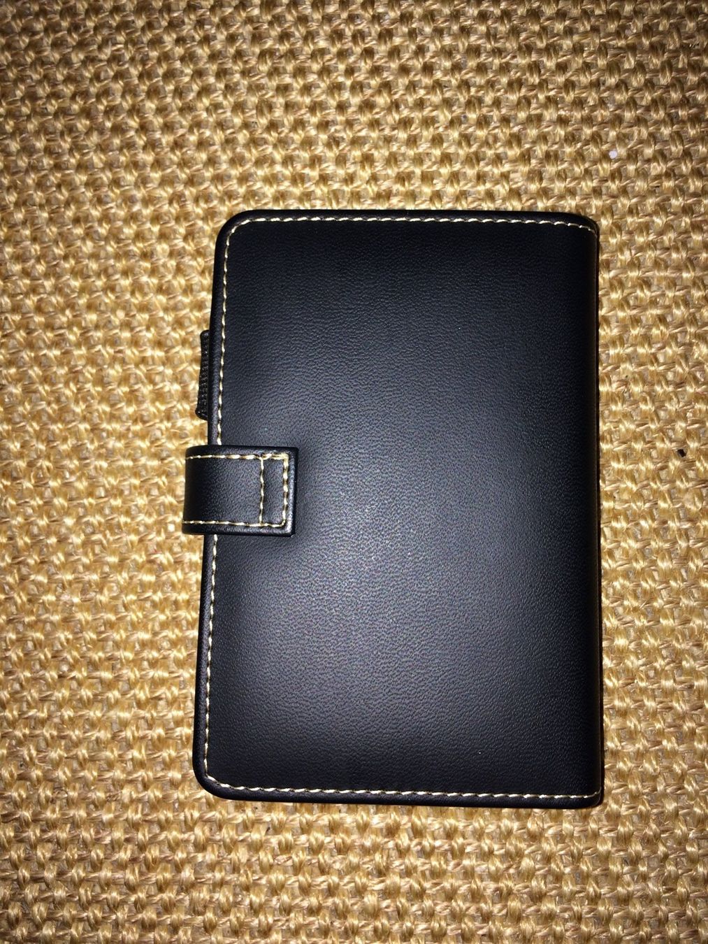 Calendari: Mini Ringbuch, Leder, schwarz, ca. 10 x 13 x 1.5 cm – Nuovo (secondo la descrizione) da Buchs AG venduto da ReaNaTsch 1
