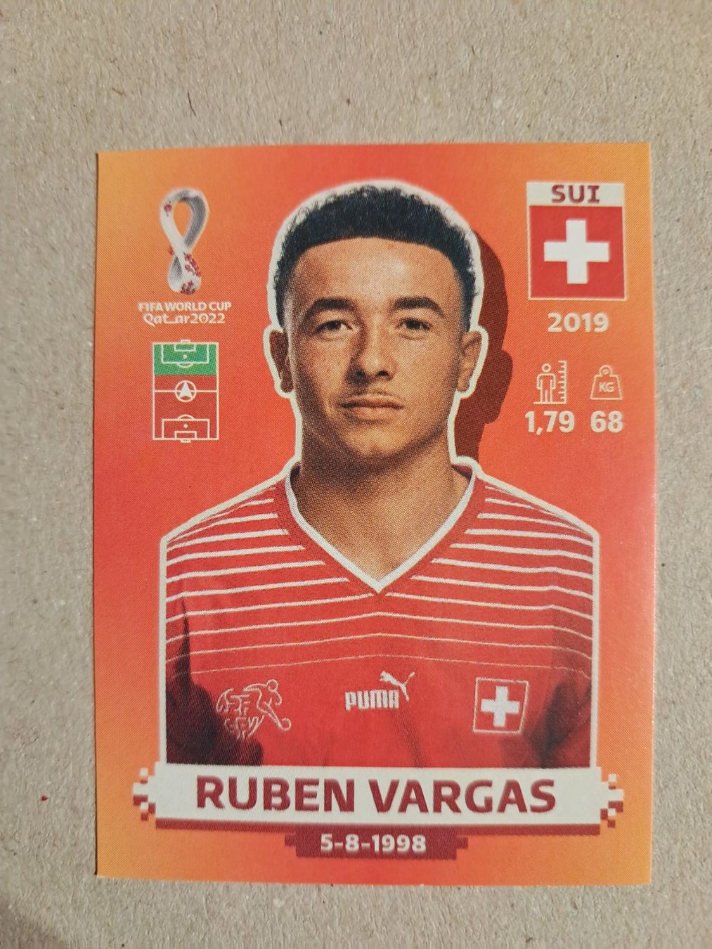 Panini Carte collezionabili: Panini WM 2022 Qatar, Ruben Vargas, Version Argentinien – Nuovo (secondo la descrizione) da Aefligen venduto da SSHRef