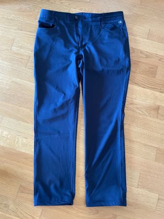 Calvin Klein Golf, Hose Gr. 34/31 dunkelblau