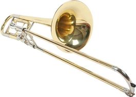Qualitäts Bass Posaune, Quartventil, verchromter Innenzug