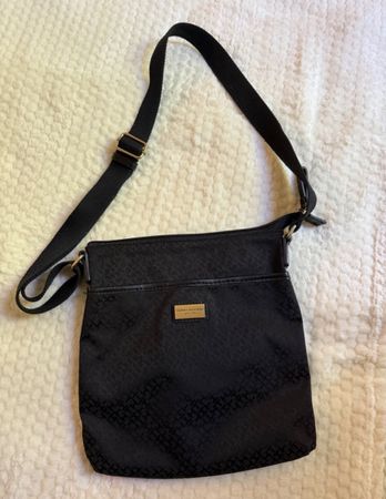 Tommy Hilfiger Crossbody Bag Black Nylon Good Condition
