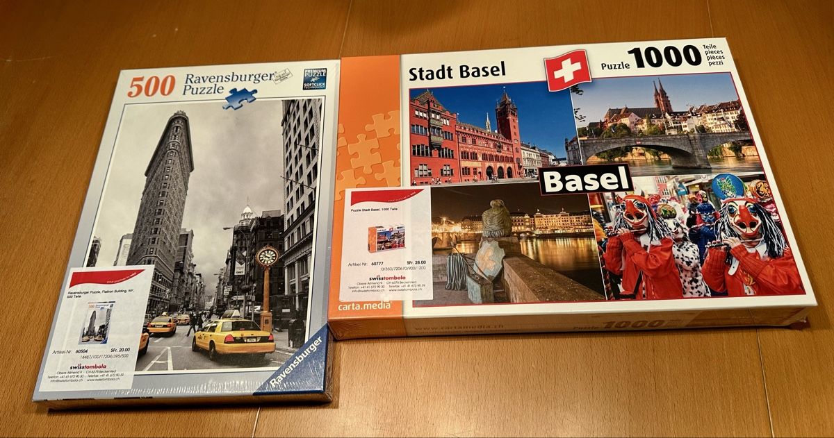 Ravensburger Puzzle: Puzzles - Original verpackt – Nuovo e nell'imballaggio originale da Seuzach venduto da odal1980
