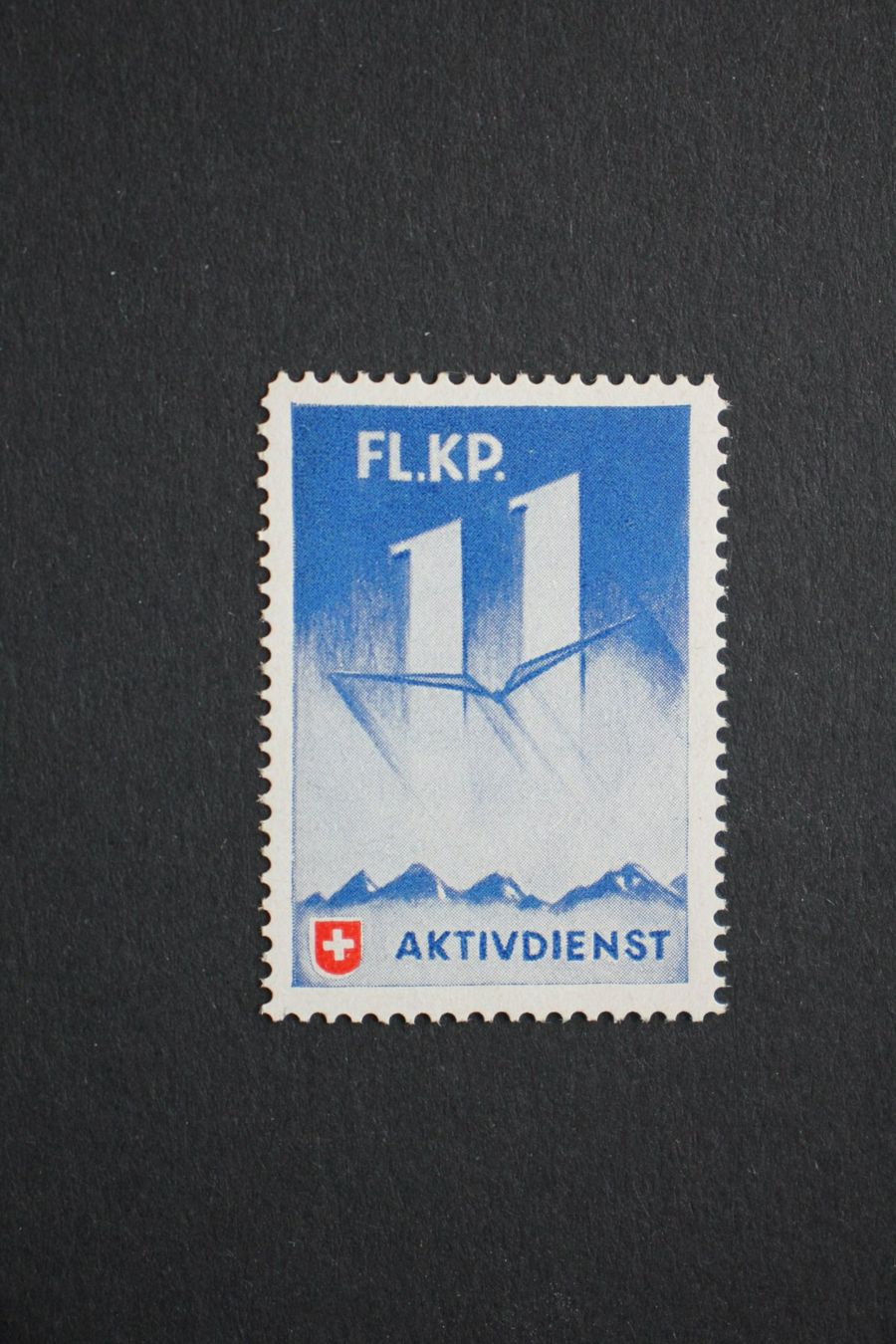 Tutti i francobolli: FL. KP. 11  AKTIVDIENST – Usato da Wiedlisbach venduto da Hrudolfo