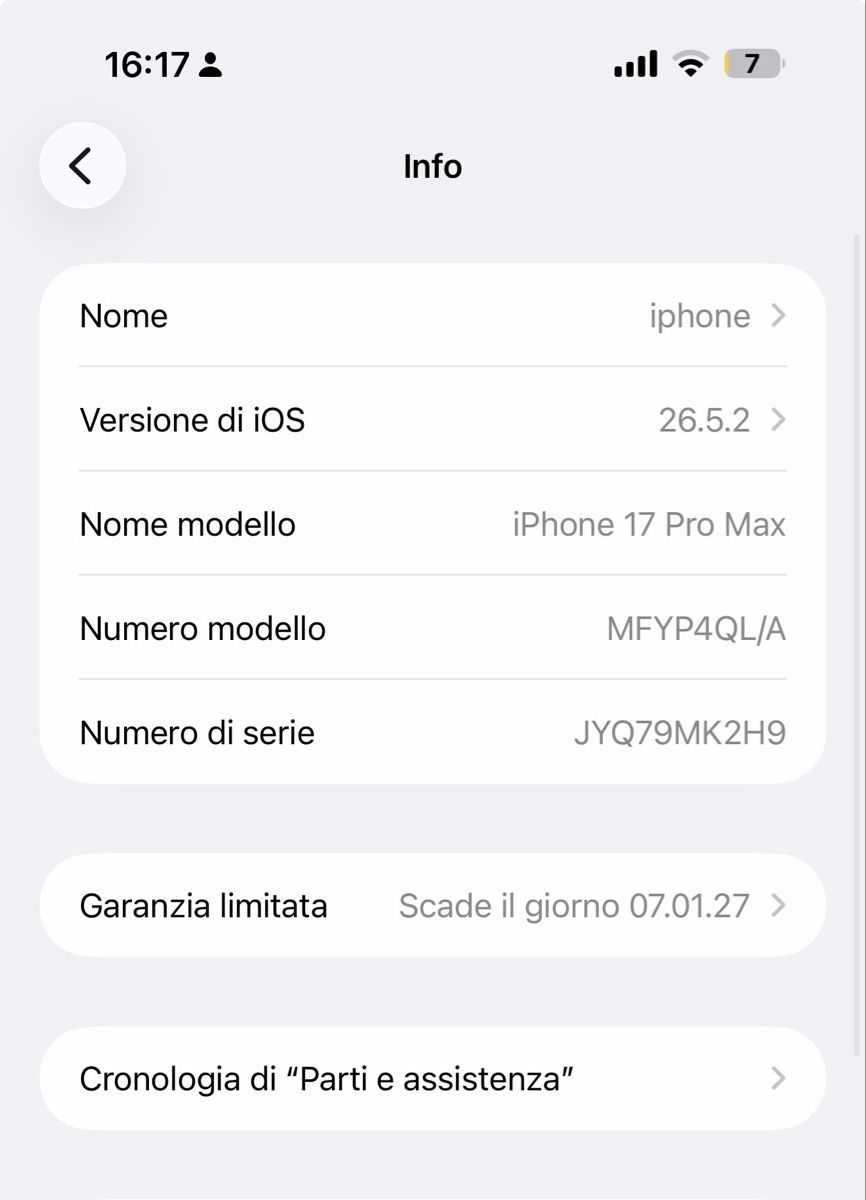 Apple Portables: Iphone 17 pro Max 256 Deep Blue – D'occasion à Oetwil am See par sab_66lg 6