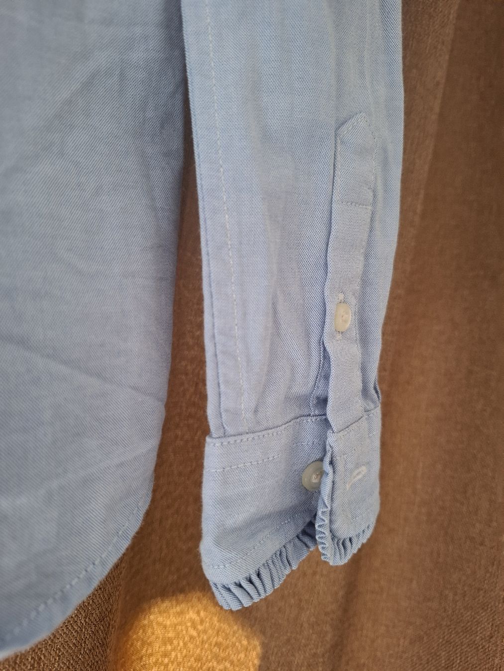 Ralph Lauren Camicette, T-shirt & Top: Polo Ralph Lauren Bluse, Grösse 5, Hellblau – Usato da Rotkreuz venduto da PrelovedPicks 5
