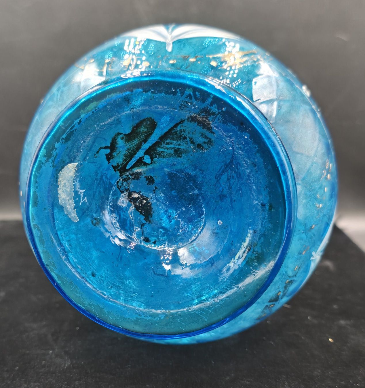 Vasi & Recipienti: Antike Glas Vase blau – Usato da Rorschacherberg venduto da snOOpydOg11 5