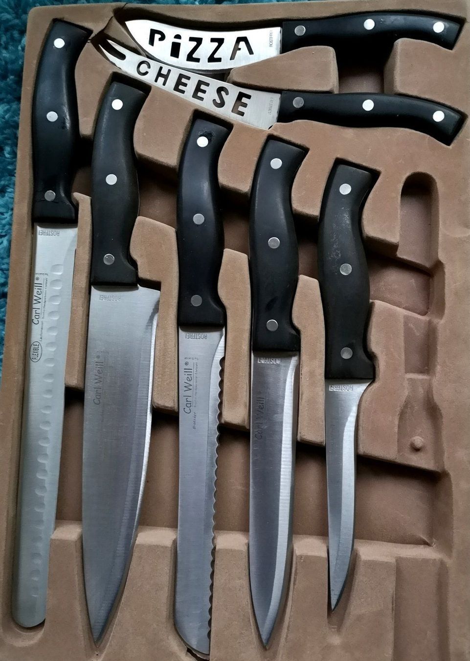 Coltelli: Messer - Set - Koffer von Carl Weill – Usato da Zürich venduto da Tanteemma369 5