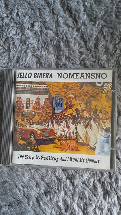 JELLO BIAFRA WITH NOMEANSNO THE SKY IS FALLING AND I WANT M Gebraucht 
