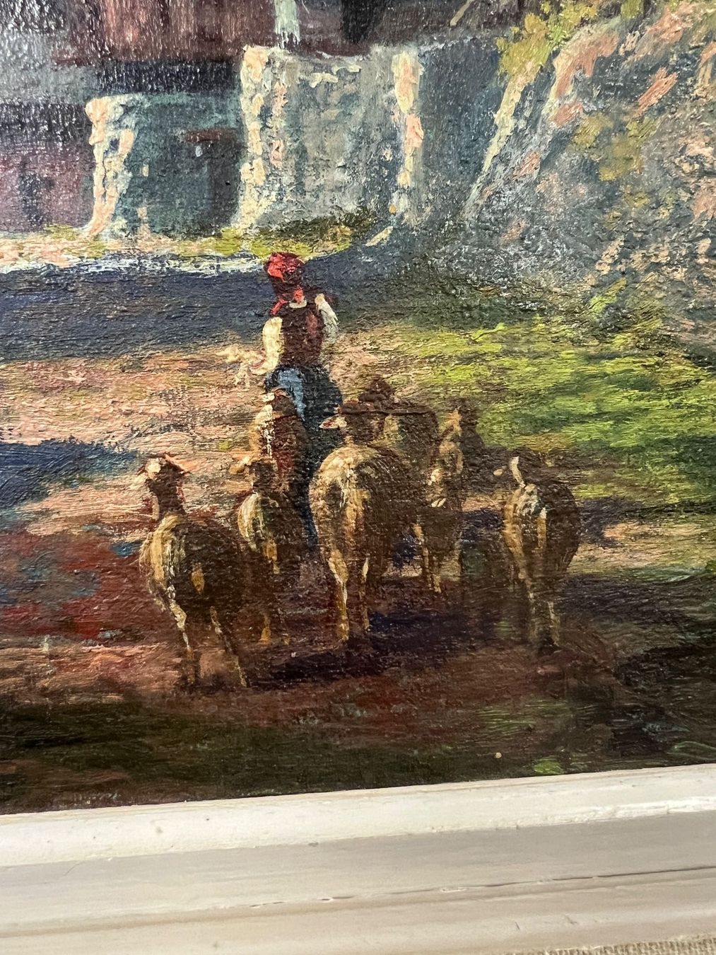 Tableaux: HUILE SUR PANNEAU AVEC MONOGRAMME – D'occasion à Genève par Qanil77 2