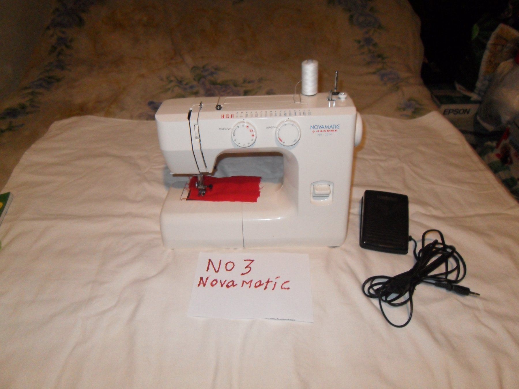 Macchine da cucire: (NO3 )Nähmaschine Novamatic  gut – Usato da Zuchwil venduto da t.rachel 6