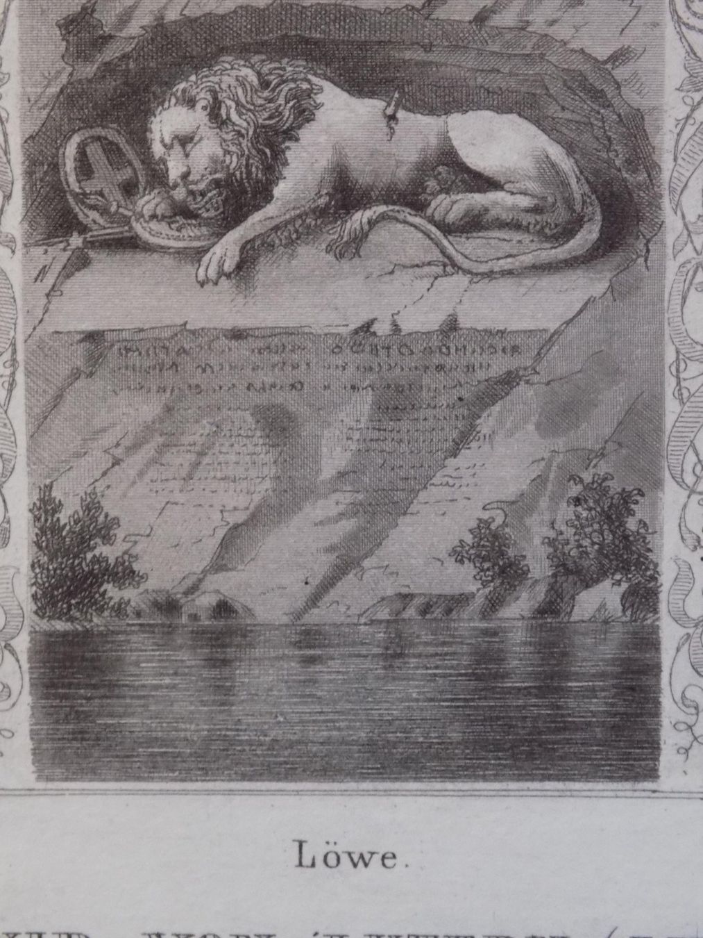 Incisioni: Luzern Souvenirblatt von Ringger – Usato da Risch venduto da Rischli15 6