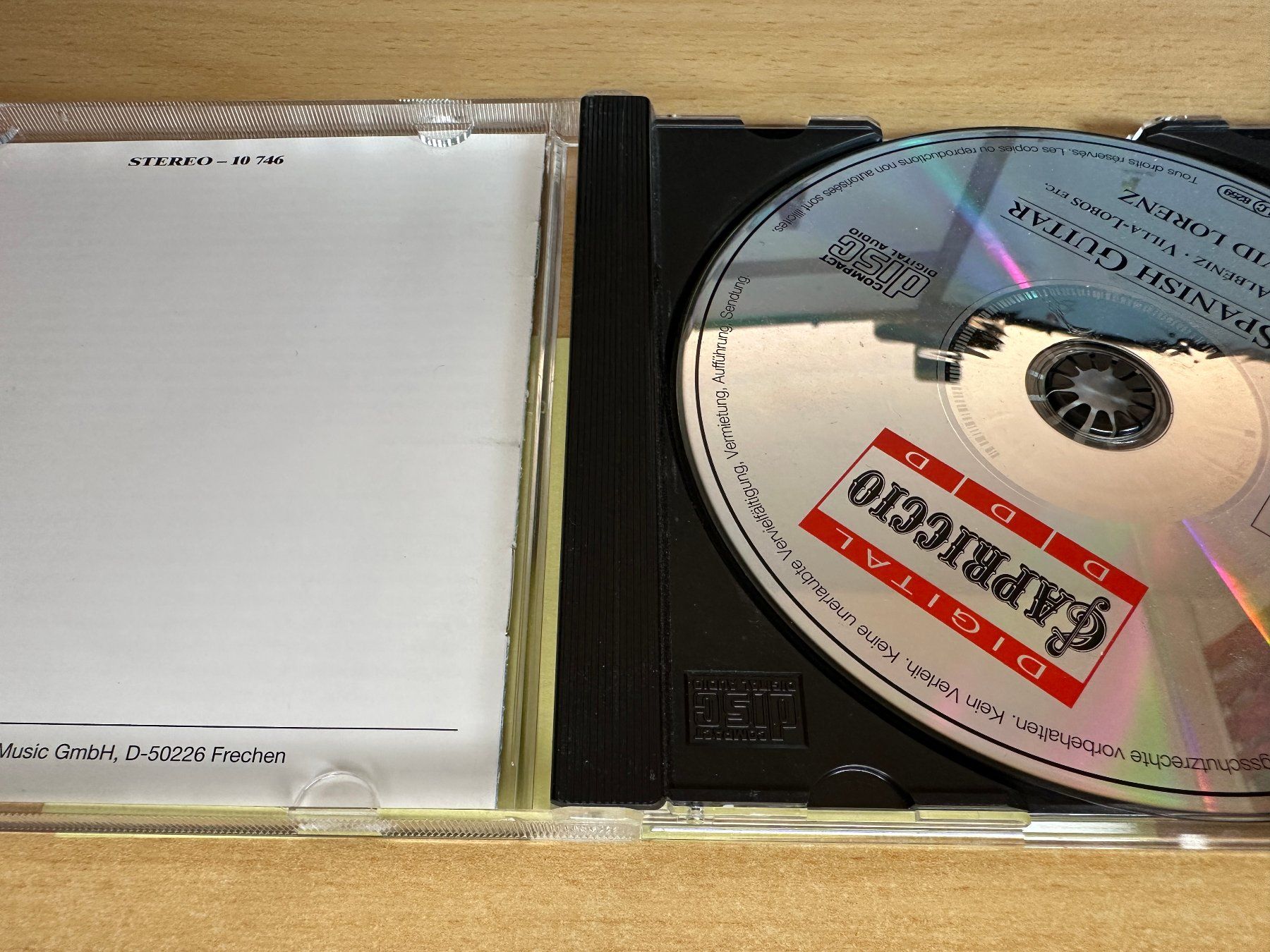 CD: Lorenz David - The Spanish Guitar – Usato da Rikon im Tösstal venduto da Alpenmutz 2