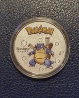 Pokemon 🔝 Blastoise 🔝 (Silbermünze) Sammelmünze (NEU/OVP)