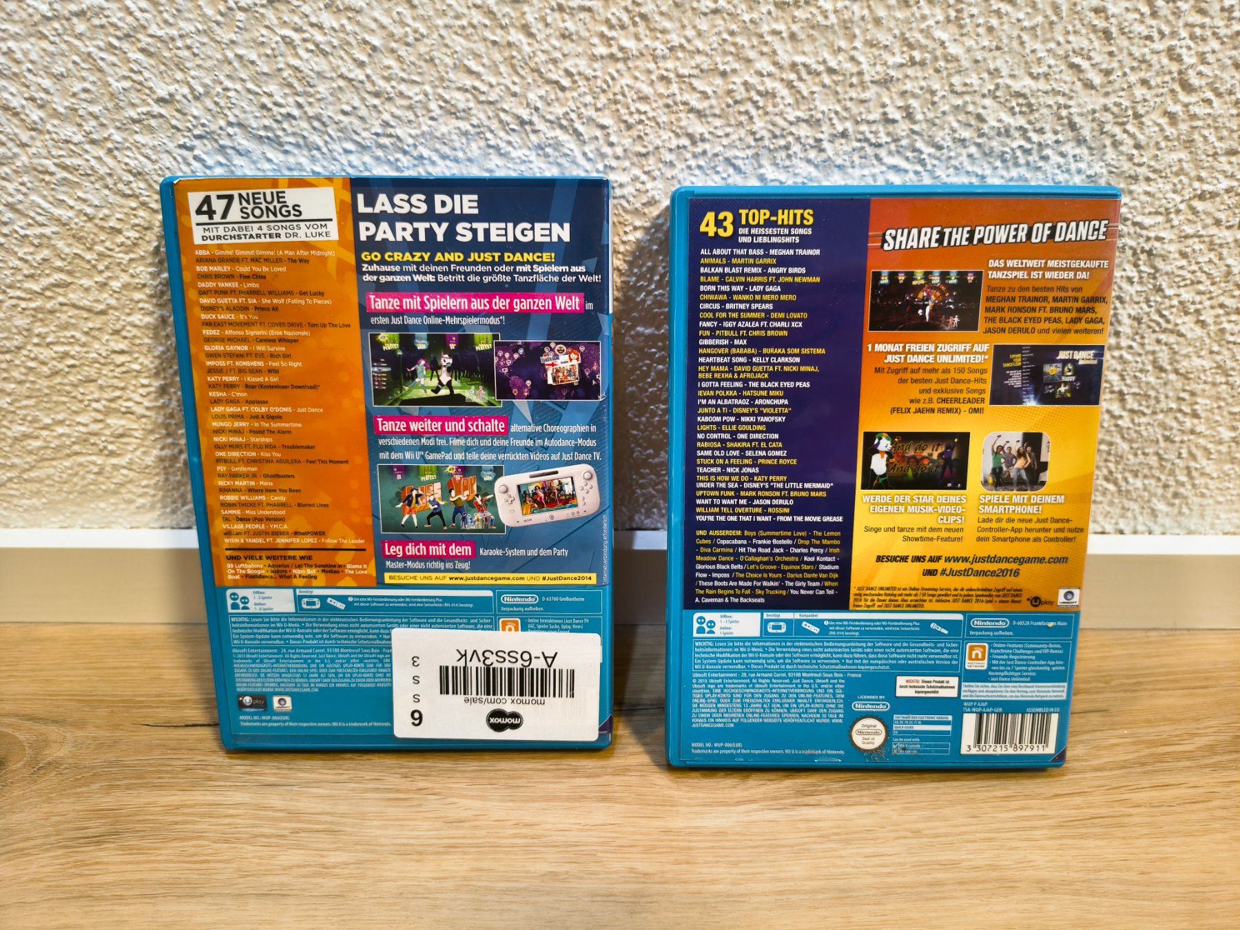 Nintendo Giochi: Nintendo Wii U - Just Dance 2014 + Just Dance 2016 – Usato da Schaffhausen venduto da thugNme 1
