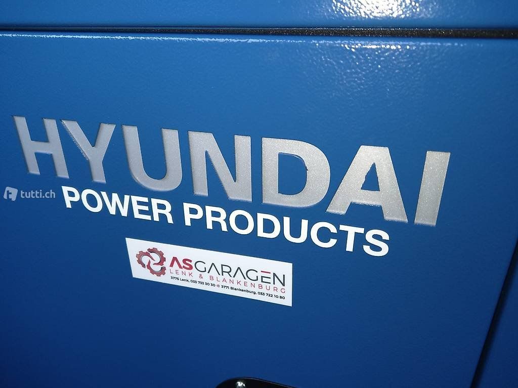 Hyundai Generatori di corrente: Stromerzeuger Hyundai – Nuovo e nell'imballaggio originale da Lenk im Simmental venduto da ASGaragenAG 3