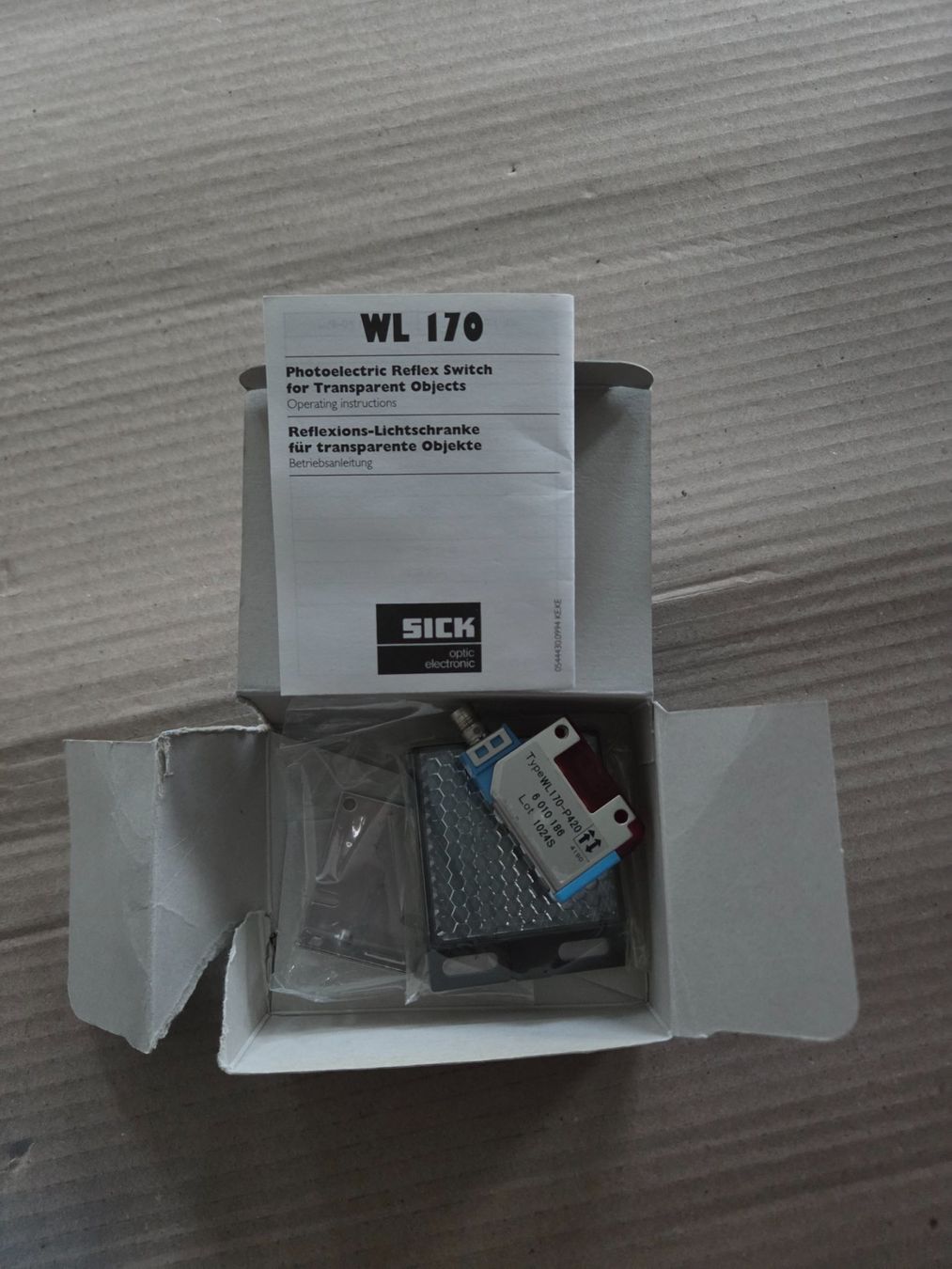 Elektronikbauteile: SICK WL170-P420 Reflexionslichtschranke 6010186 – Gebraucht aus Engwilen von dmr_wr8k