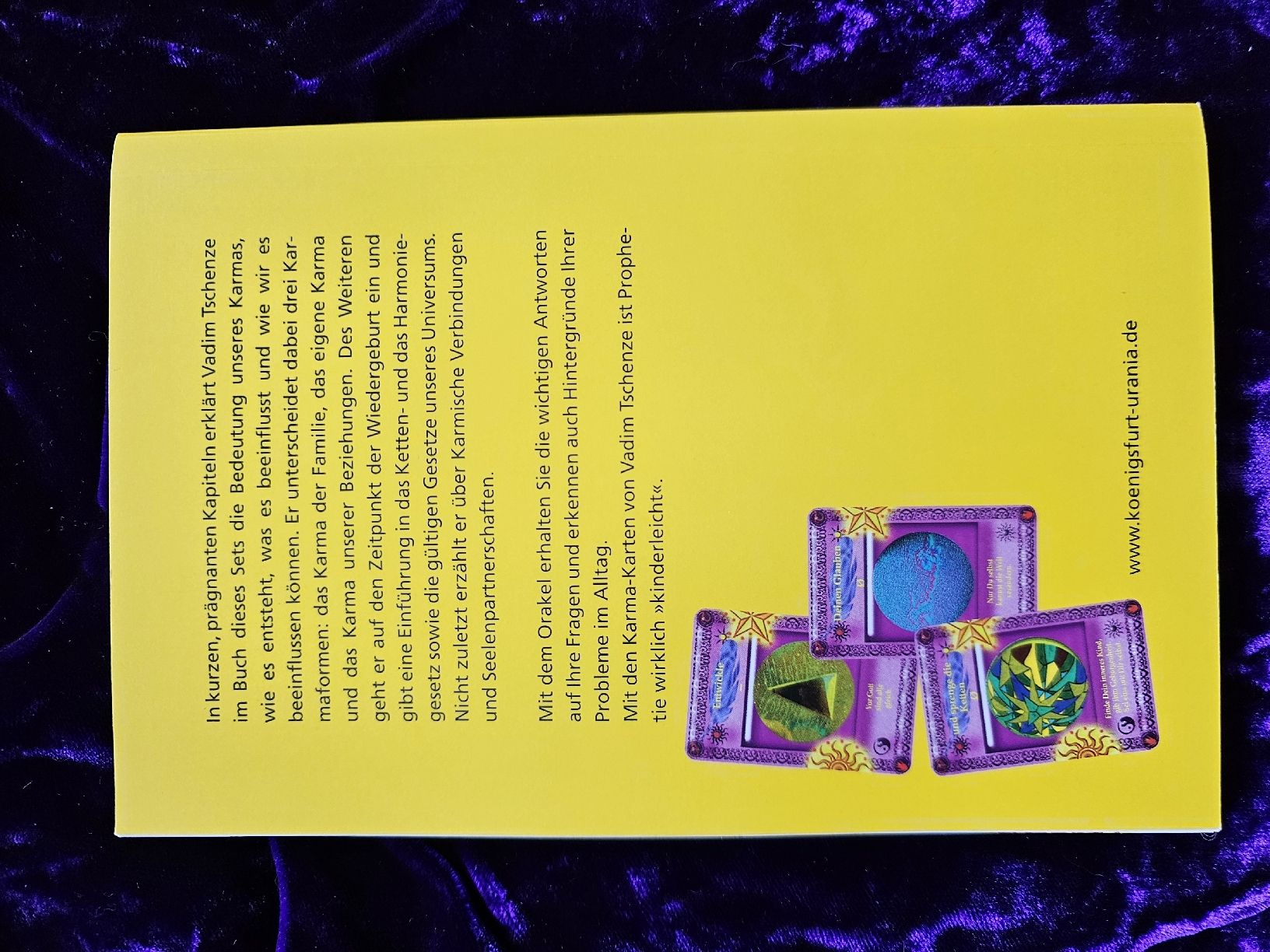 Giochi: Karma Orakel: Set mit Buch und Karten – Nuovo (secondo la descrizione) da Birmensdorf ZH venduto da Phoenyx15 4