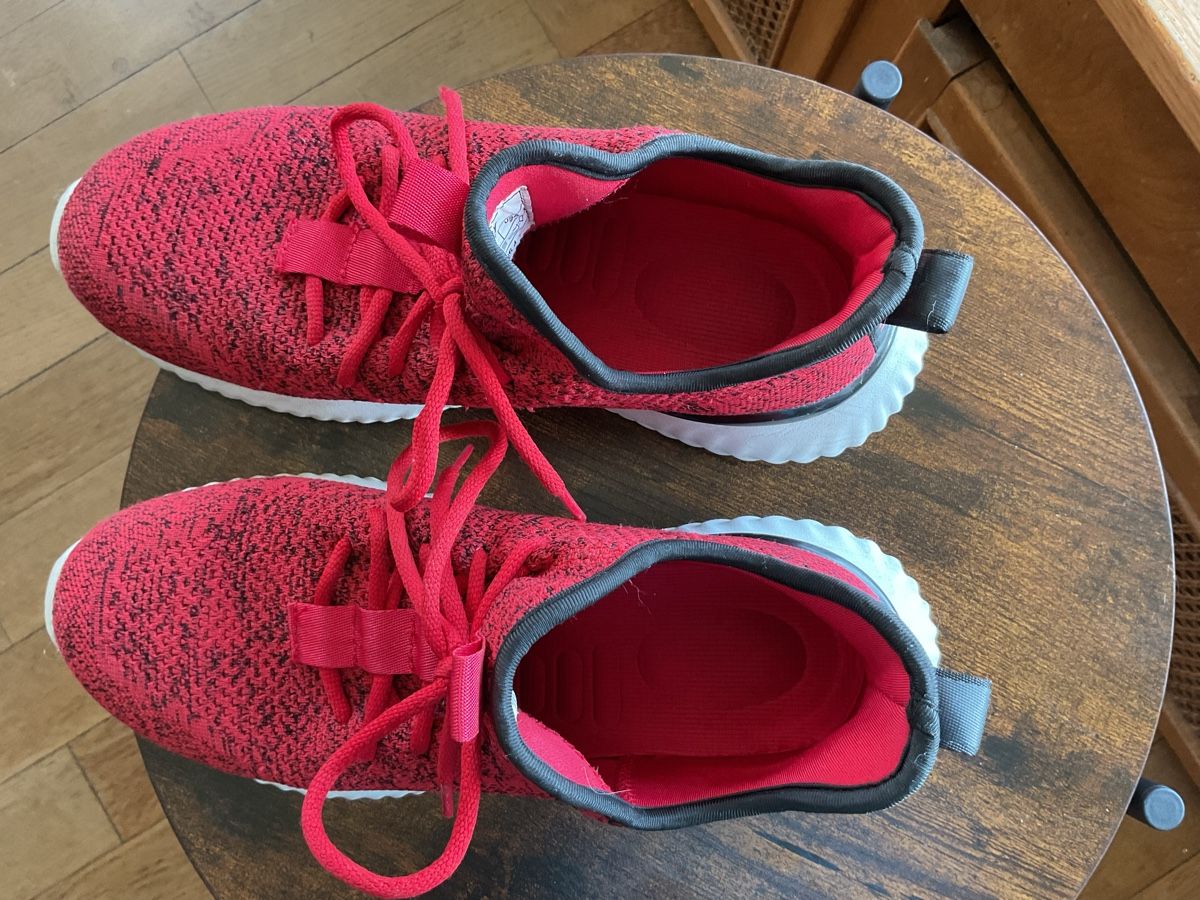 Herrenschuhe: Herren Schuhe Sneaker Vty rot Gr. 42 – Gebraucht aus Trimbach von Lexli11 1