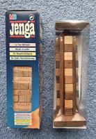 Jenga und Holzpyramidenspiel, neuwertig