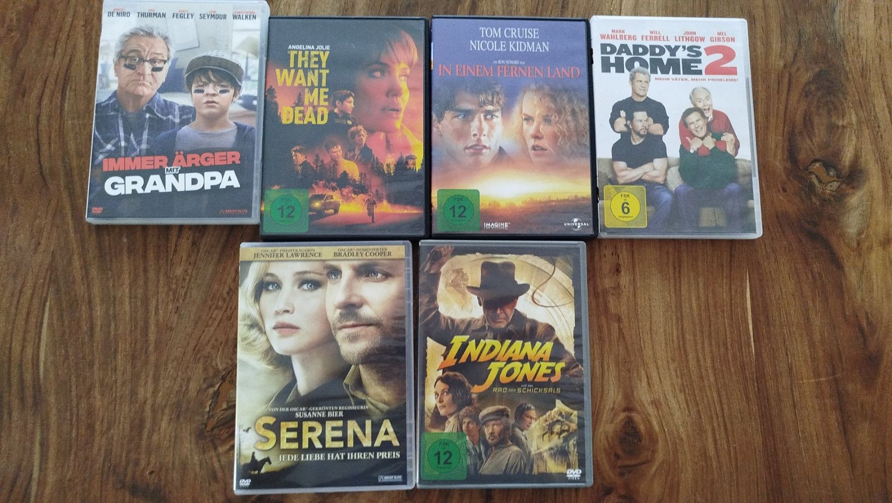 Tous les DVDs: DVD s 6 Stück – D'occasion à Kirchberg SG par Solero04