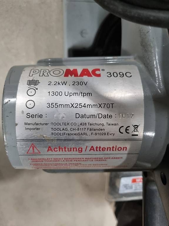 Promac Seghe: Promac 309C – Usato da Obermumpf venduto da Dimitri4313 3