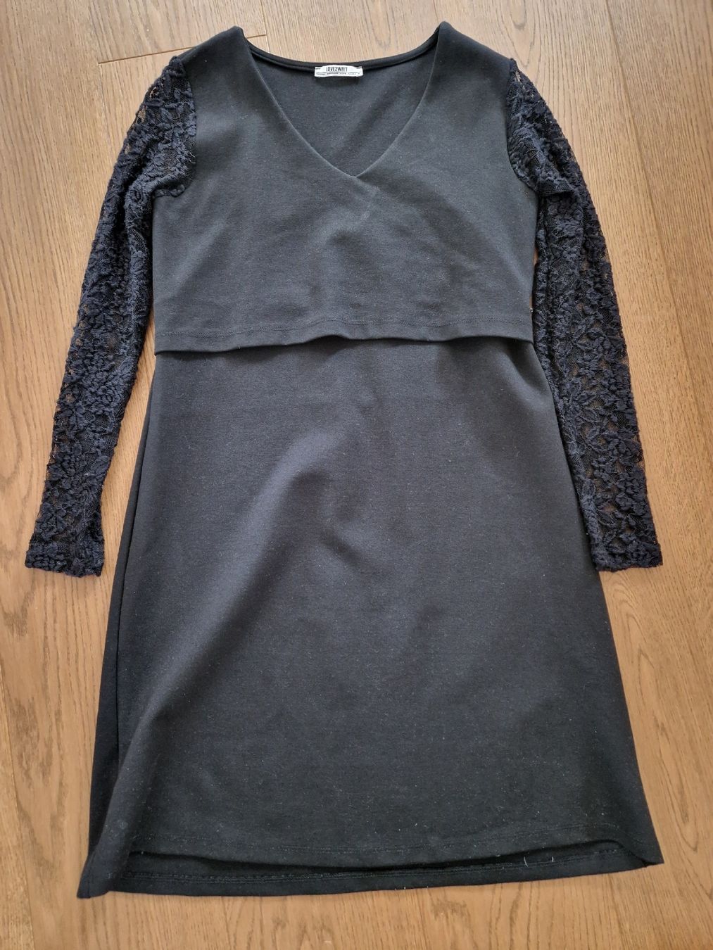 Vestiti: Love2Wait Kleid S, Schwarz mit Spitzeärmel. – Usato da Sarnen venduto da sabine.kofler 2