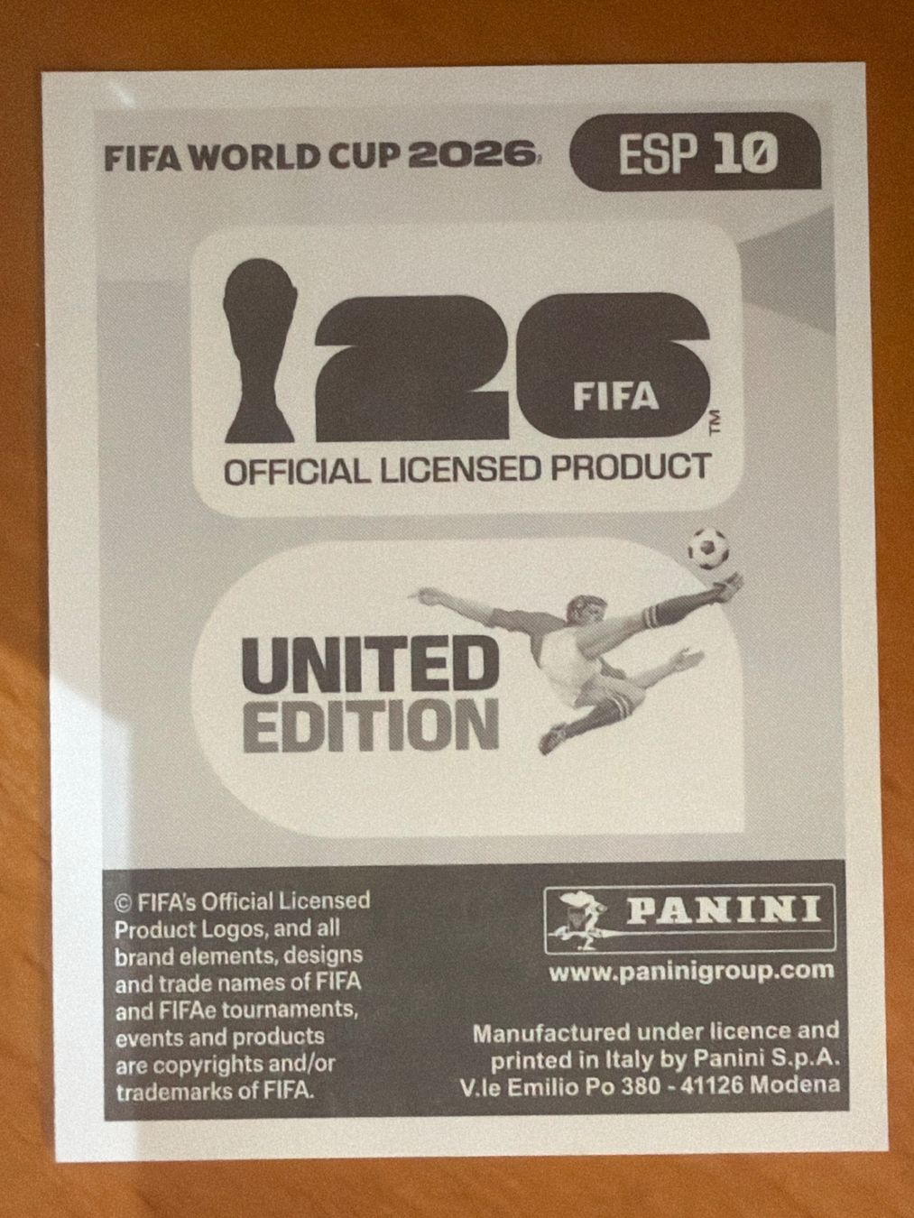 Panini Carte collezionabili: Panini ESP10 – Nuovo (secondo la descrizione) da Susten venduto da Rechnun 1