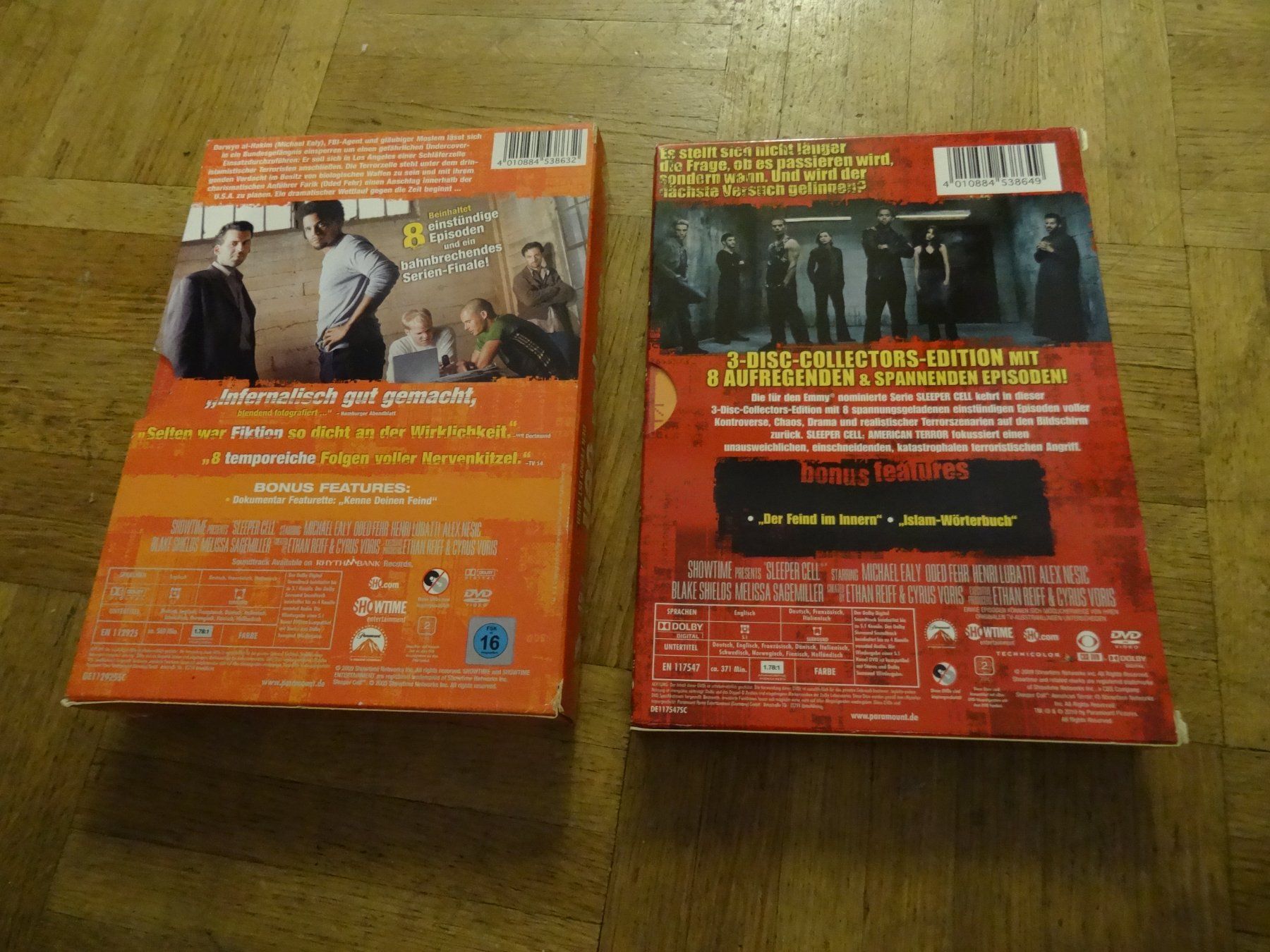 Tutti i DVDs: Sleeper Cell Staffel 1 und 2 DVD – Usato da Olten venduto da Disc-Verkauf 1