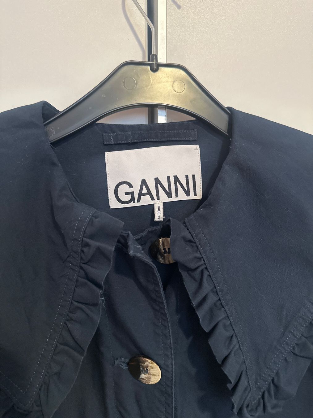 Giacche: Dunkelblaue Jacke Ganni – Usato da Zürich venduto da lil_k65c 1