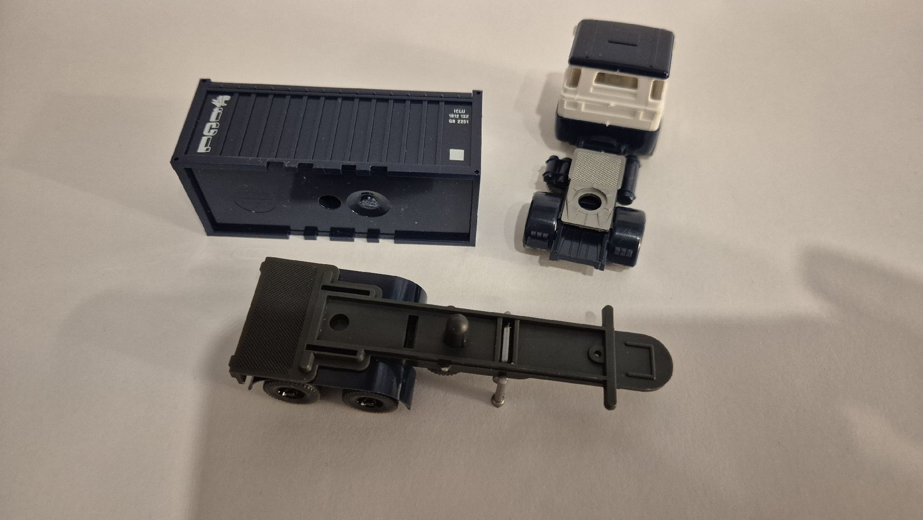 Wiking Modellini d'auto: Scania mit Containerauflieger von Wiking – Nuovo (secondo la descrizione) da Uznach venduto da Katinka83 3