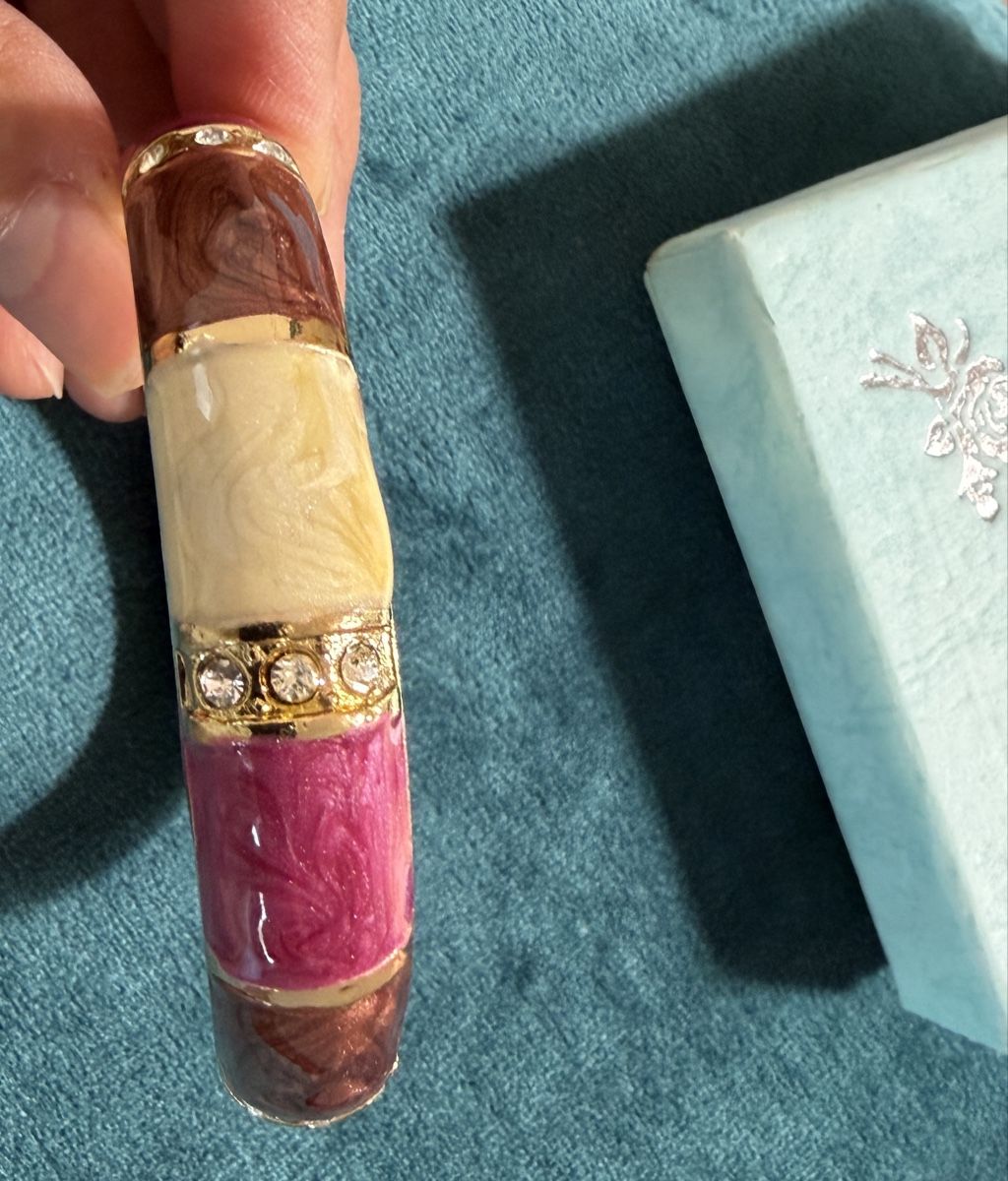 Armbänder & -reifen: Farbiger Armreif mit Strasssteinen inkl. Geschenkbox – Neu (gemäss Beschreibung) aus Wettswil von Elsol
