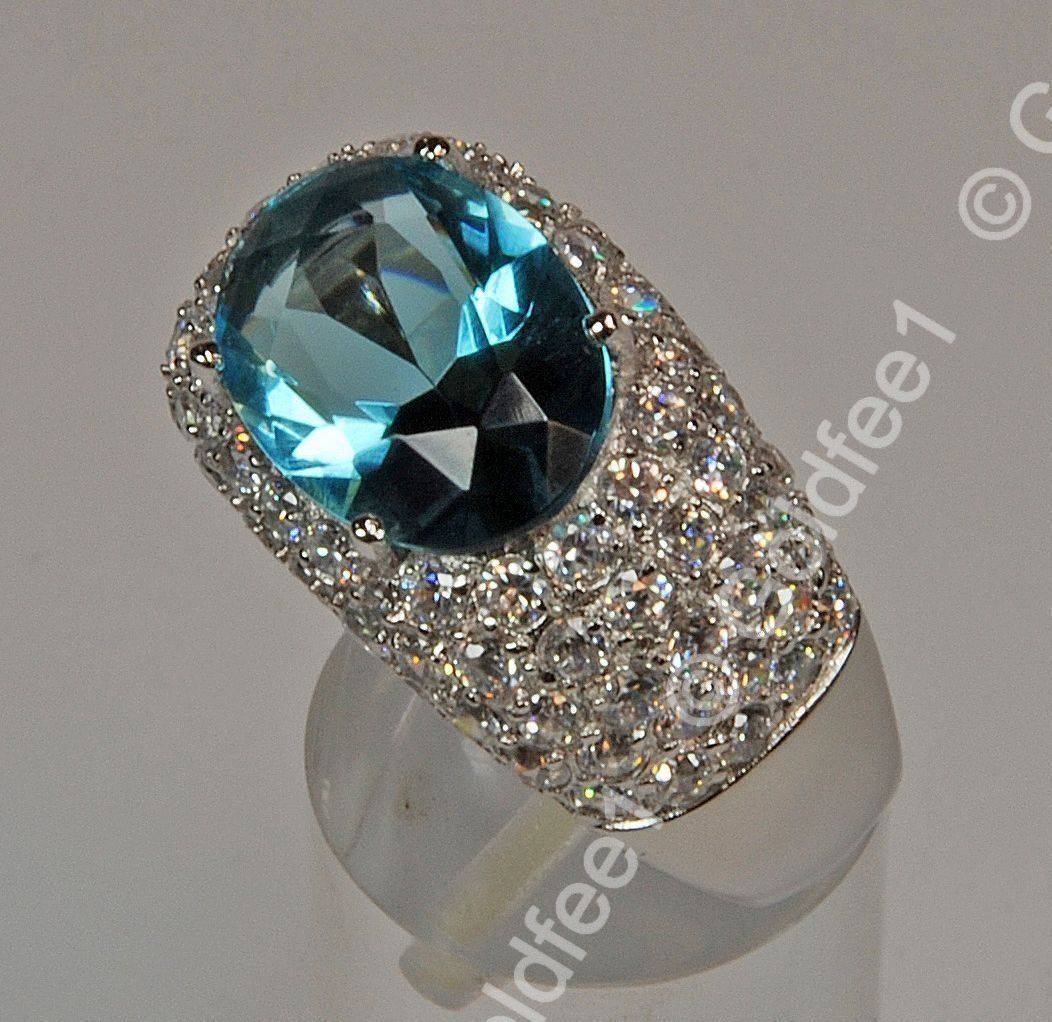 Ringe: Silberring Sky Blue Topas (925er Silber) – Neu und originalverpackt aus Oberglatt ZH von Goldfee1 1