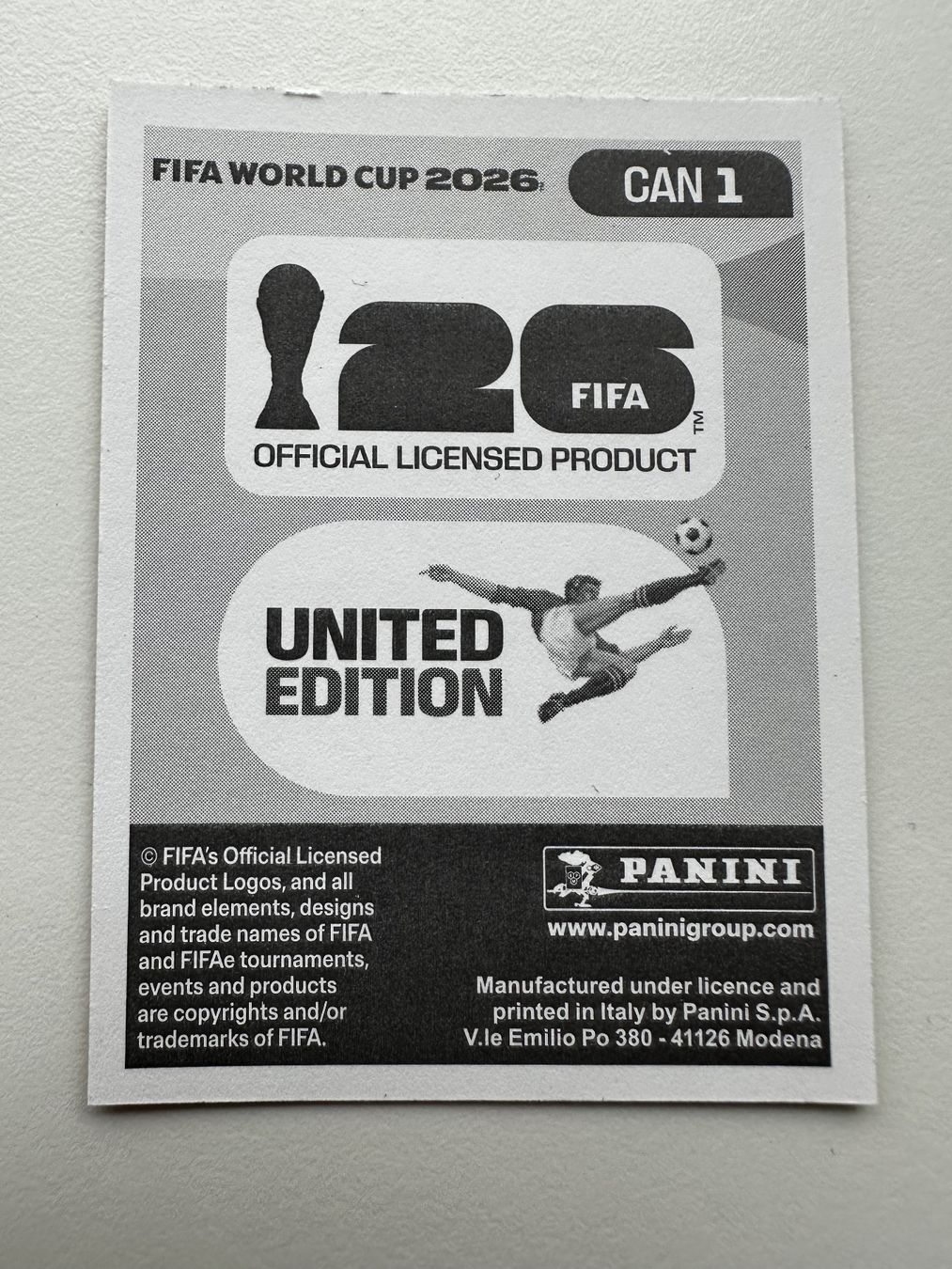 Panini Carte collezionabili: FIFA WM 2026 canada  CAN 1 Sticker – Nuovo (secondo la descrizione) da Zürich venduto da karsumpel11 1
