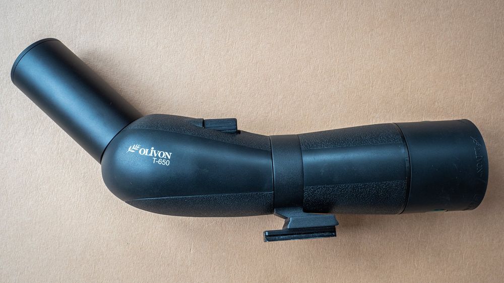 Olivon T650 Spektiv Mit Stativ - Kompaktes Beobachtungsgerät Für Ornithologie Bis 200m