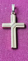 Kreuz Anhänger Gelbgold 750 18k mit 3cm
