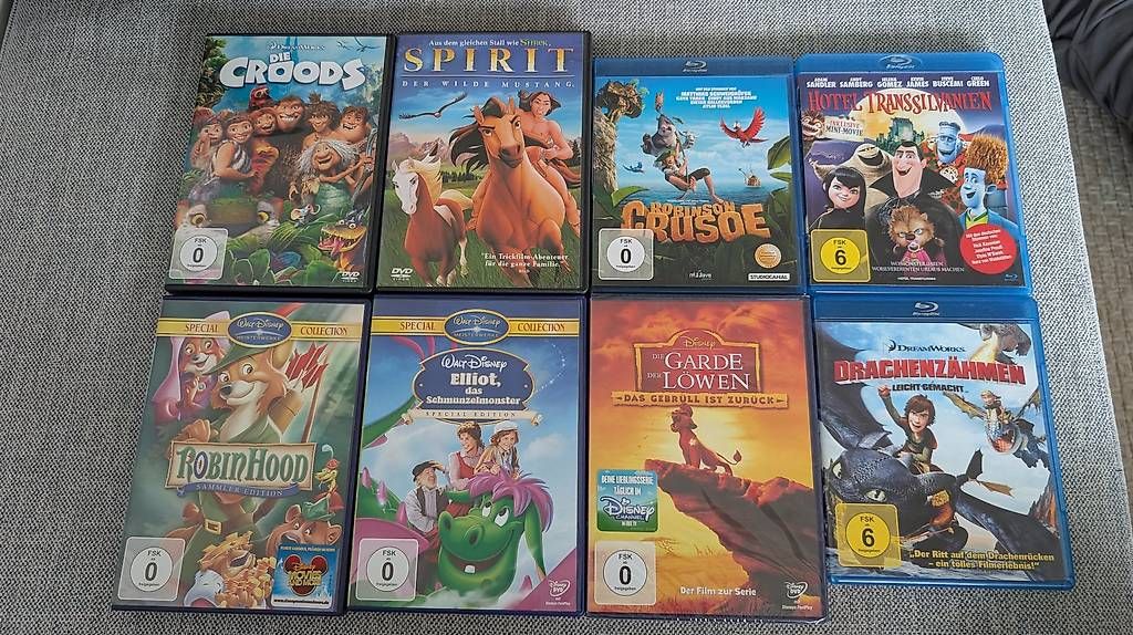 Tutti i DVDs: Blu-ray / DVDs / Animated movies – Usato da Nussbaumen AG venduto da sziszi89