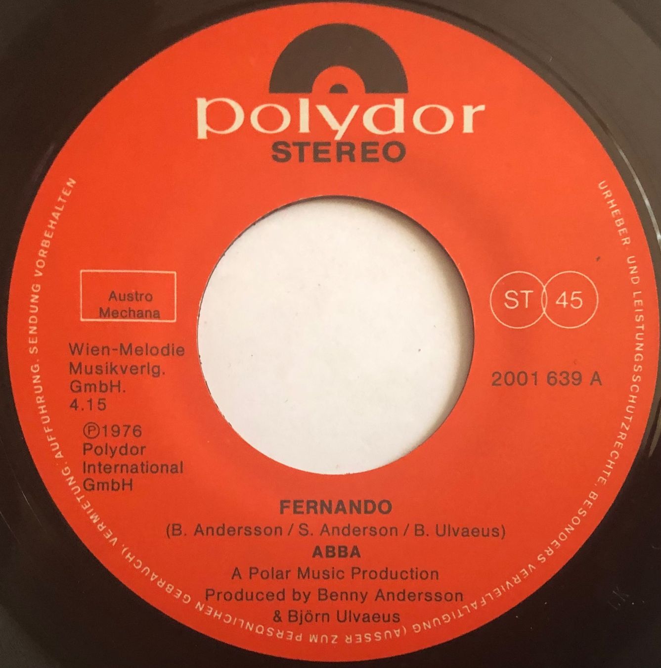 Schallplatten: ABBA - CHIQUITITA – Gebraucht aus Poliez-Pittet von Newtown-Records 2