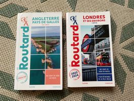 2 Guides du routard Londres + Angleterre