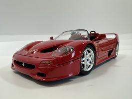 Ferrari F50 1:18, rot, BBURAGO 