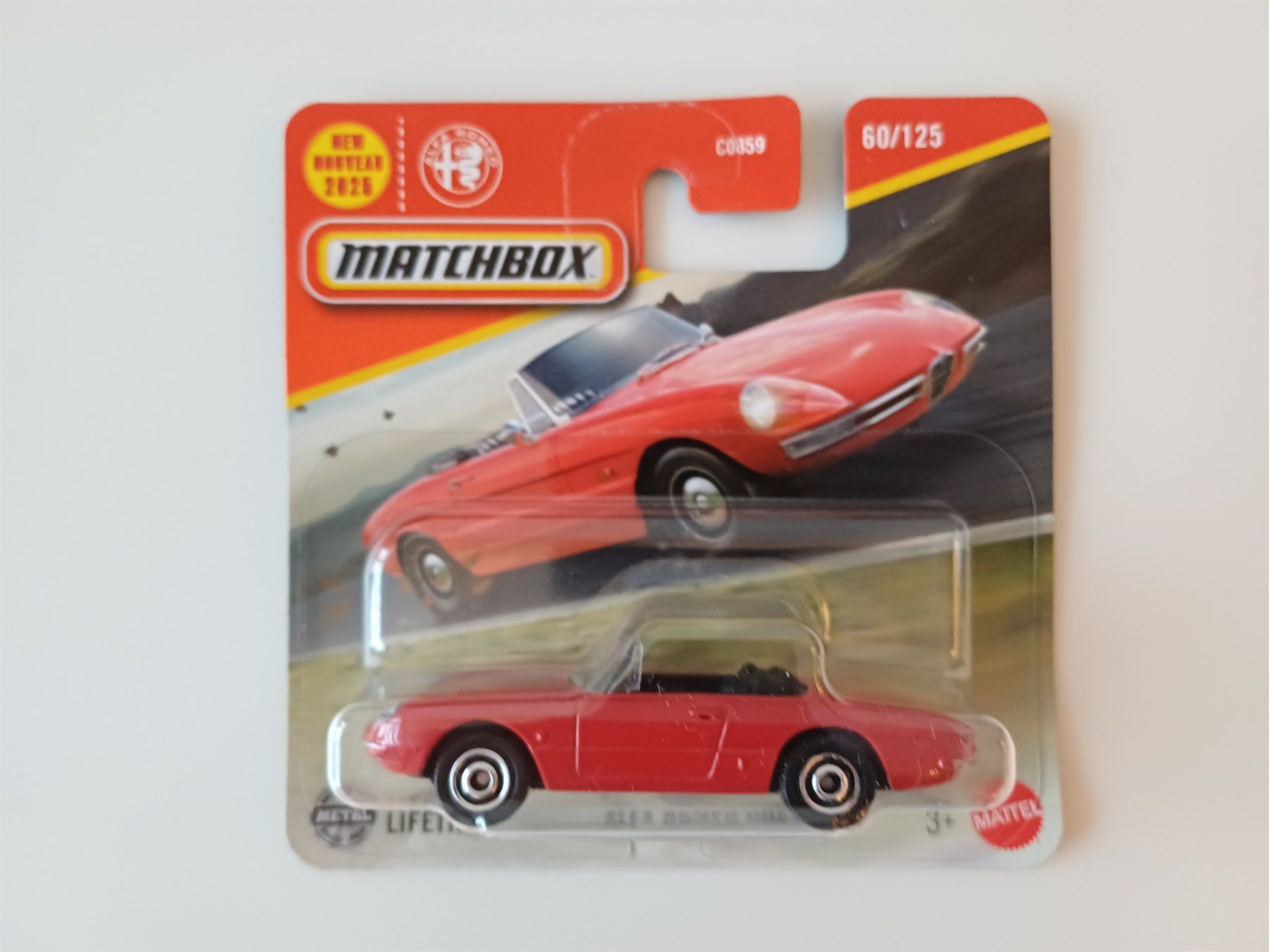 Matchbox Modellini d'auto: Matchbox - Alfa Romeo Duetto – Nuovo e nell'imballaggio originale da Bichwil venduto da Viggen37