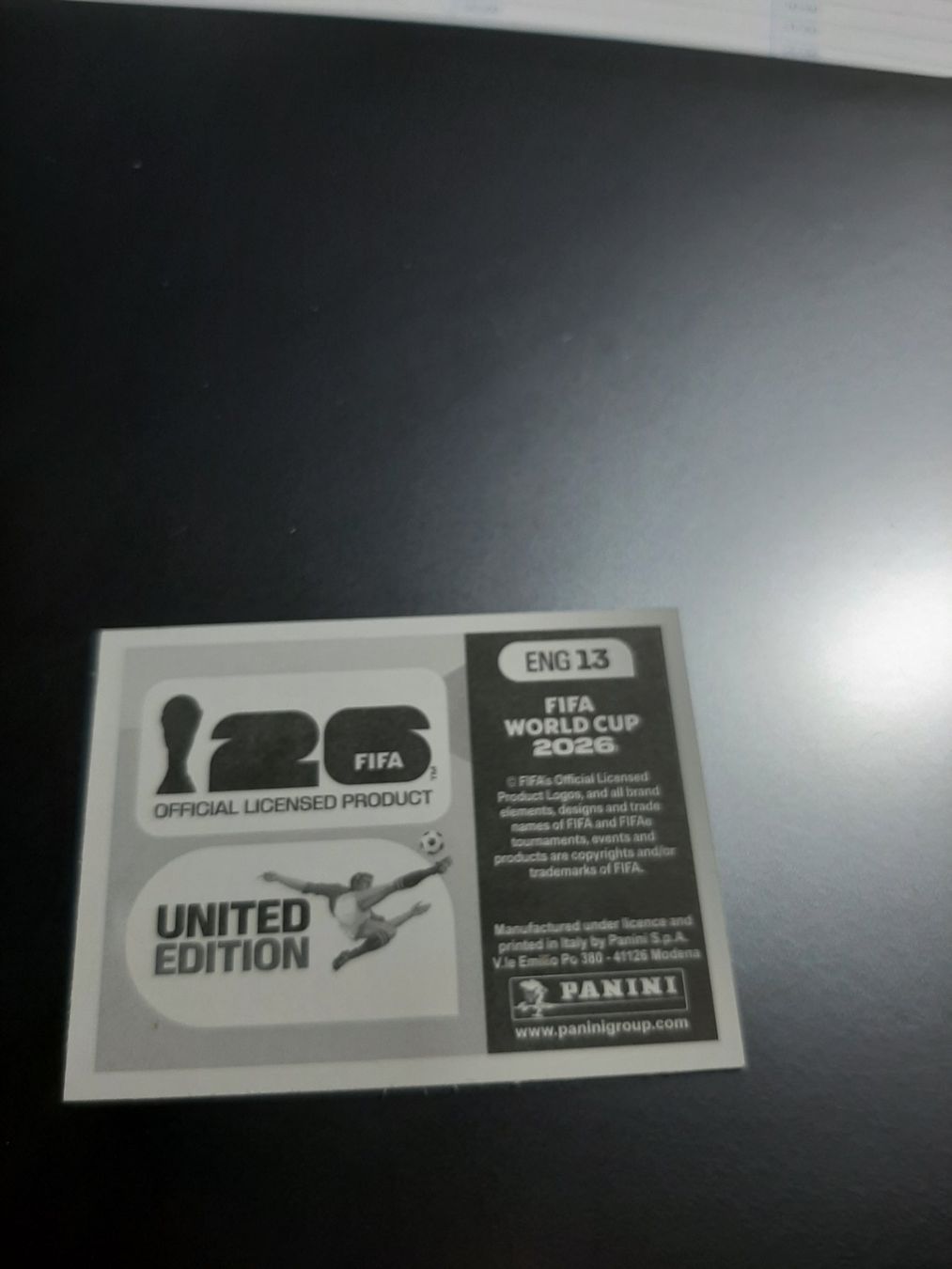 Panini Carte collezionabili: PANINI FIFA WM 2026 ENG13 – Nuovo (secondo la descrizione) da Avully venduto da RIVALIS 1